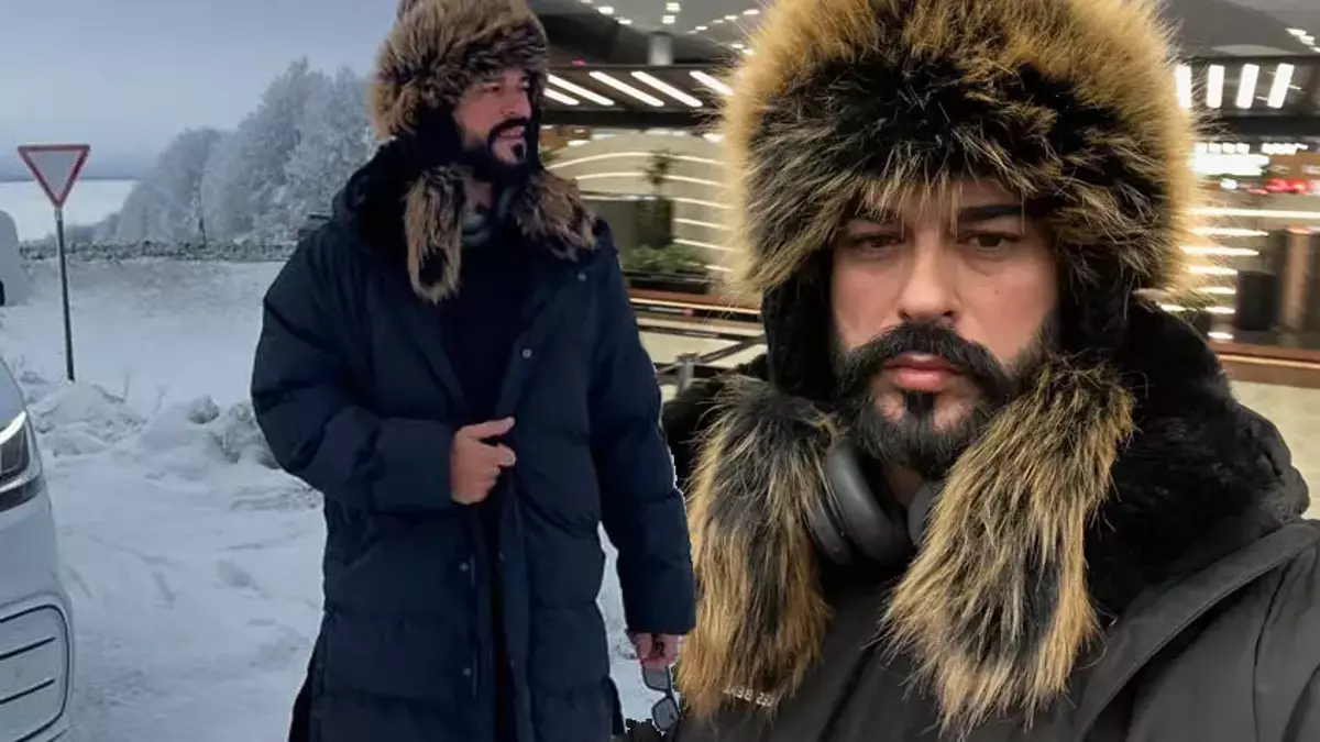 Burak Özçivit Moskova Tatilinde