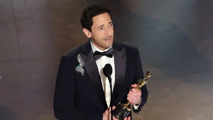 Adrien Brody, Oscar Konuşmasıyla Tarih Yazdı