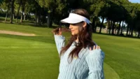 Fahriye Evcen Golfteki Yeteneğini Konuşturdu