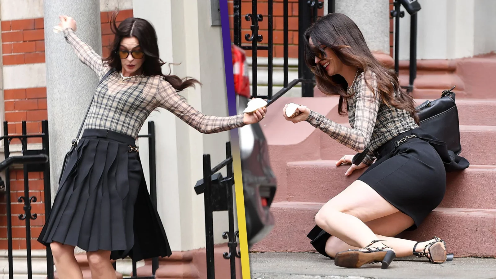 Anne Hathaway Film Çekimlerinde Talihsiz Kaza Geçirdi: Set Bir Anda Karıştı