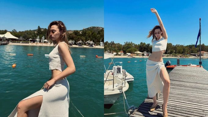 Bozburun’da Sümeyye Aydoğan Rüzgarı Esti: Tatil Kareleri Büyüledi