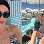 Defne Samyeli Cannes Tatilinde Fit Görünümüyle Tüm Dikkatleri Üzerine Çekti