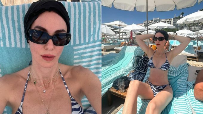 Defne Samyeli Cannes Tatilinde Fit Görünümüyle Tüm Dikkatleri Üzerine Çekti