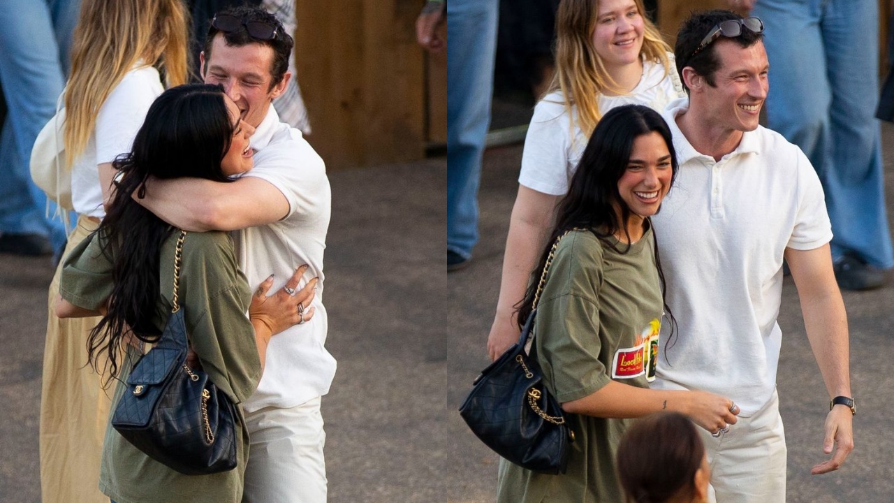 Dua Lipa ile Callum Turner Aşklarını Hyde Park'ta Gözler Önüne Serdi!