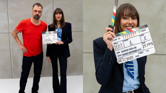 Ertan Saban ve Dilan Çiçek Deniz’li “Persona” Dizisi Sette!