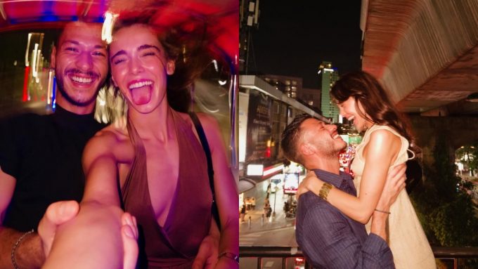 Hafsanur Sancaktutan ve Kubilay Aka Bangkok’ta Aşklarını Doyasıya Yaşadı