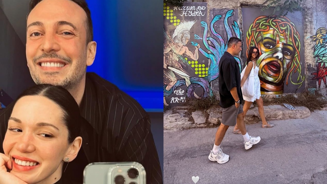 Hazal Subaşı ile Oğuzhan Koç’tan Yunanistan’da Romantik Paylaşım! Aşk Pozu Olay Oldu