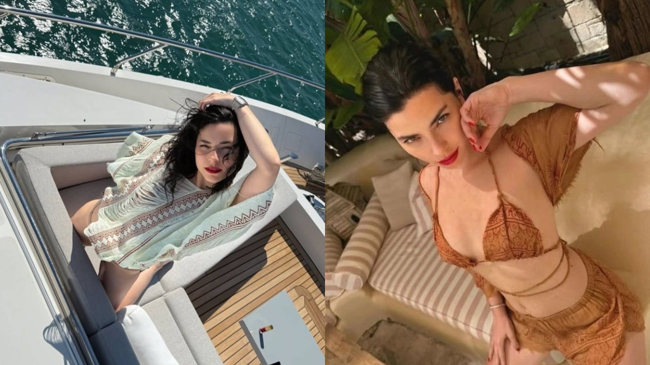 Merve Boluğur Tekne Pozlarıyla Yine Gündemde! Yaz Tatilinden Renkli Kareler