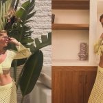 Pelin Karahan’dan Tatil Modasına İlham Veren Sarı Elbise Pozu