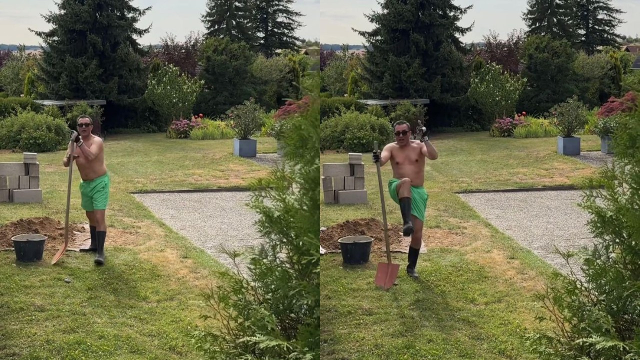 Rafet El Roman’dan Bahçede Sürpriz Performans: “Bazen Delilik Gerekiyor!”