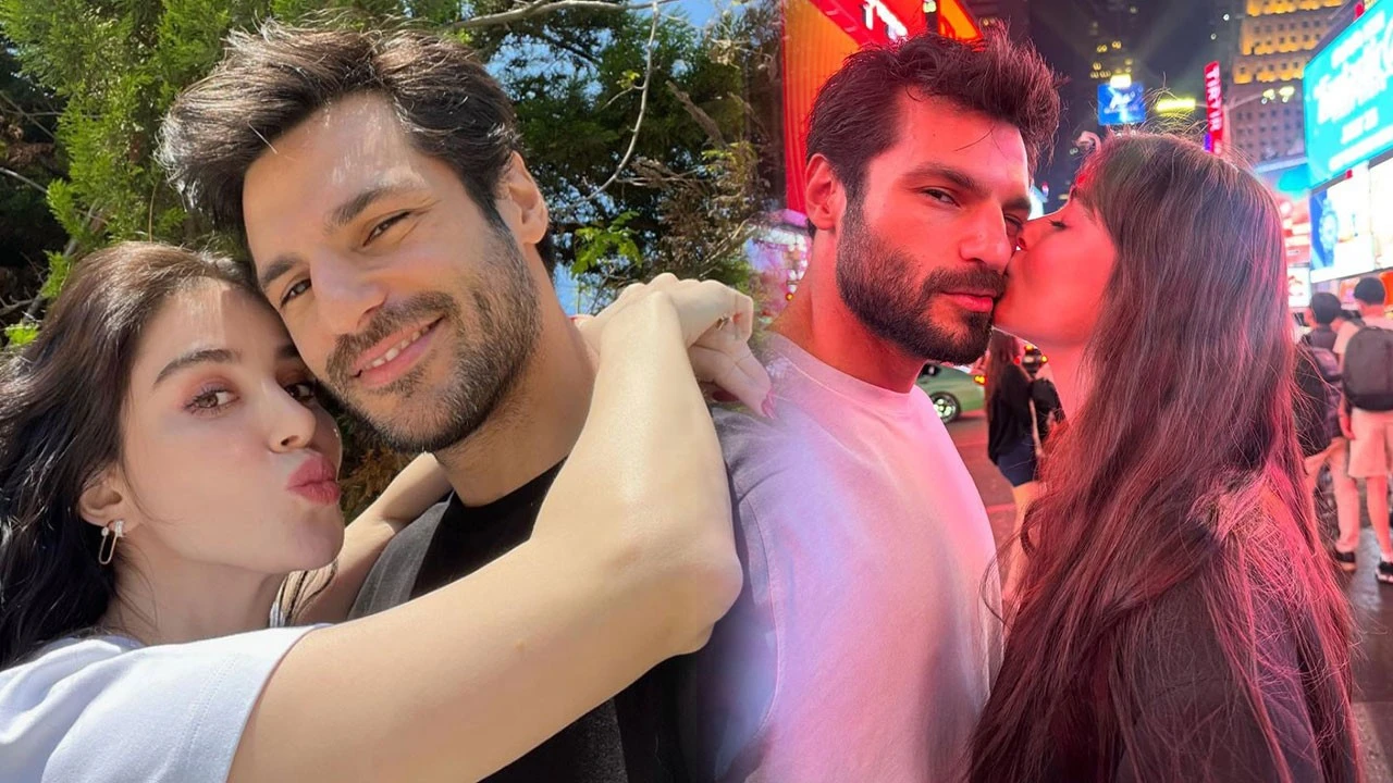 Serkan Çayoğlu ile Özge Gürel'den New York'ta Romantik Tatil Paylaşımları