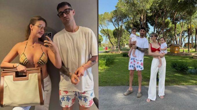 Yasemin Şefkatli ve İdo Tatlıses İkizleriyle Tatilde! Ailecek Mutluluk Saçtılar